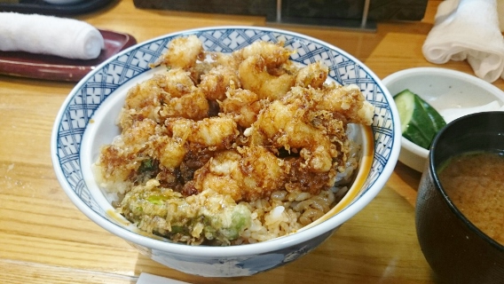 かき揚げ丼